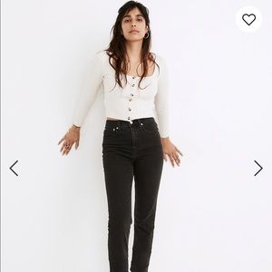 Madewell Classic Straight Jeans in Lunar Wash